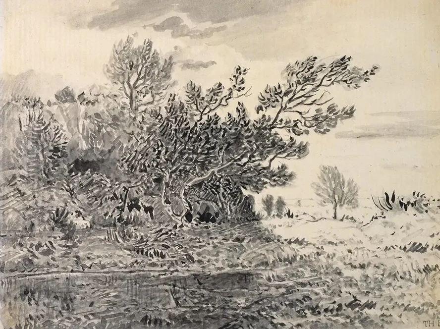 Landscape with a Pond