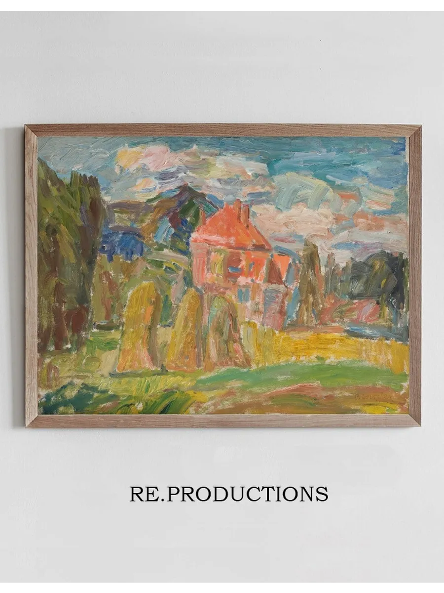 Landscape with a Red House