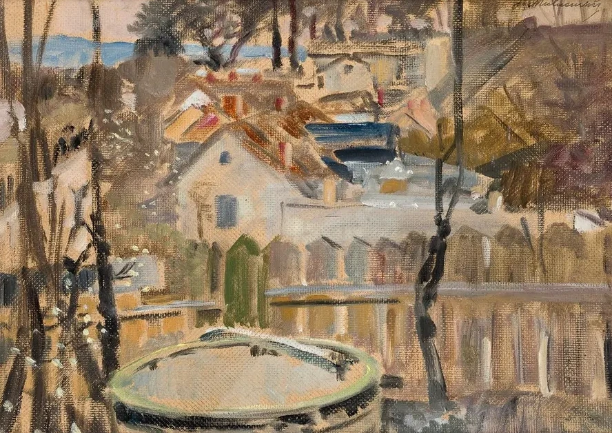 Landscape with a Well