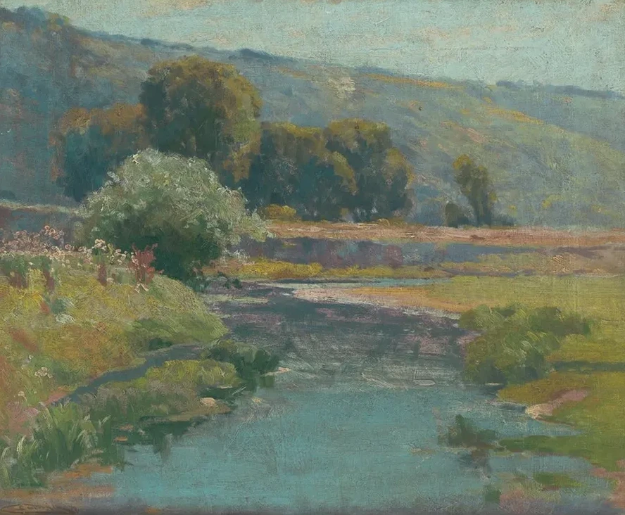 Landscape with a Flooded Stream