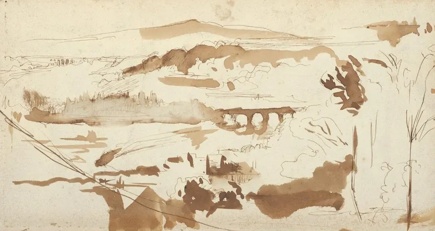 Landscape with an Aqueduct