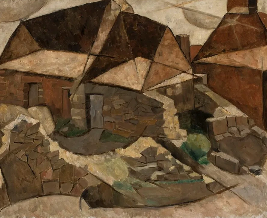 Landscape with Houses