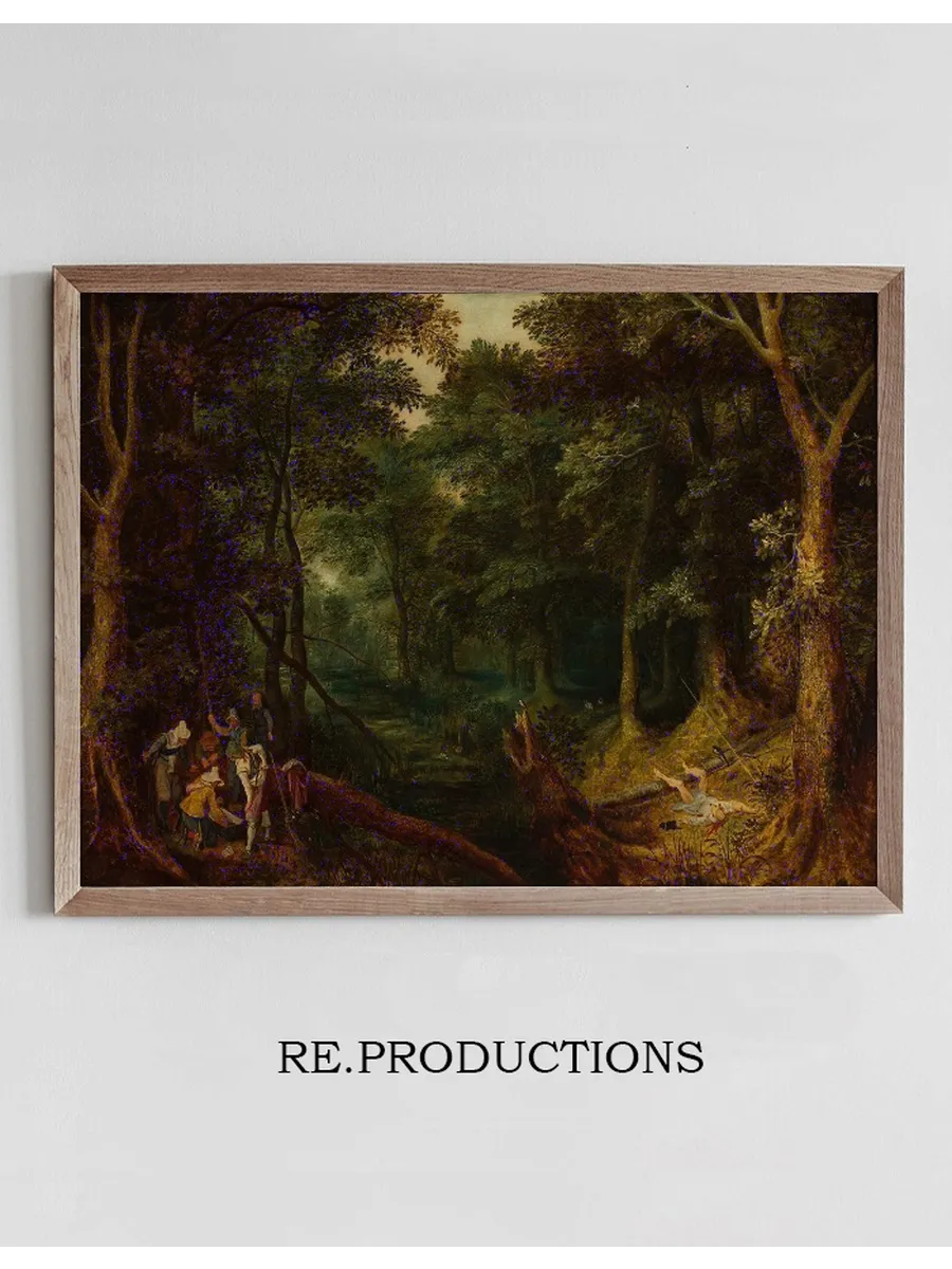 Landscape with Robbers Dividing the Loot