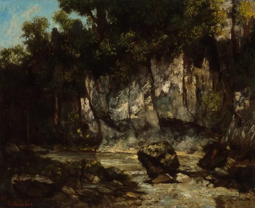 Landscape with Stag