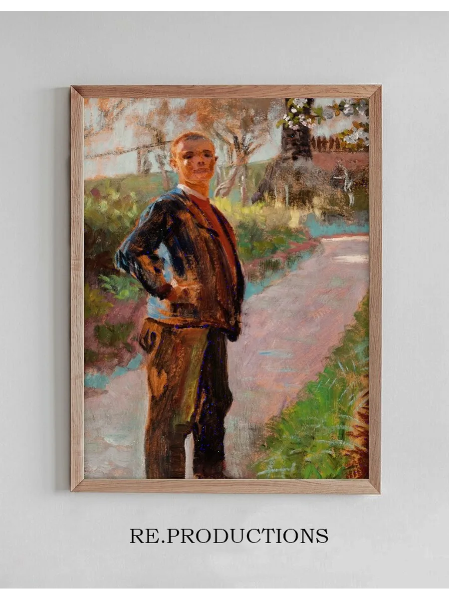 Landscape with the Artist's Son on a Path