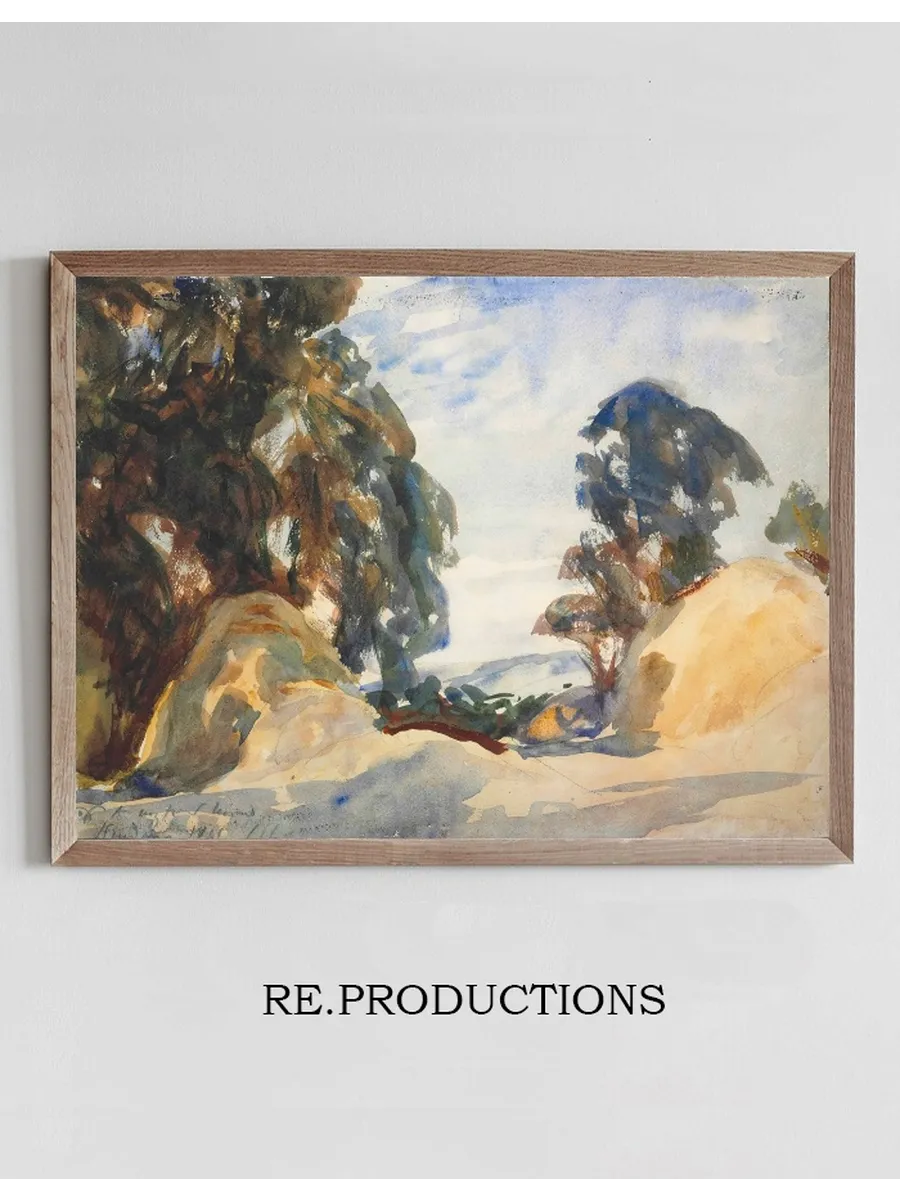 Landscape with Trees