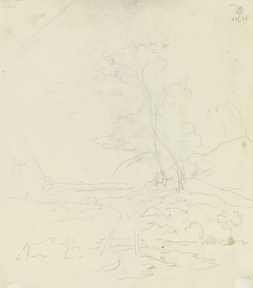 Landscape with Two Trees