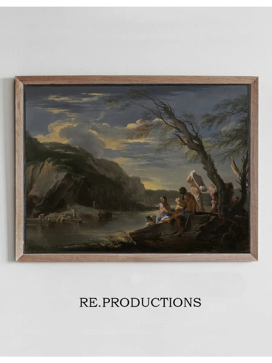 Landscape Withbathers