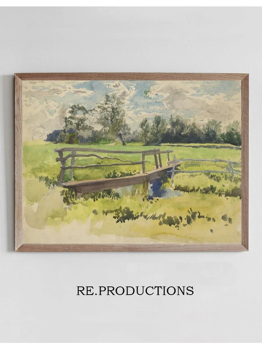 Landscape, Marsh Andbridge