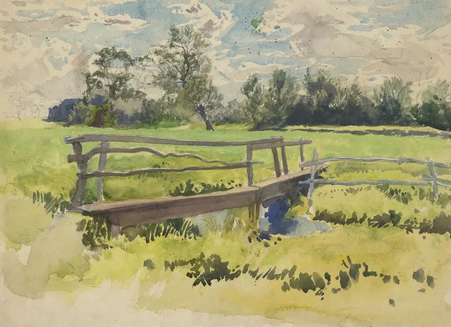 Landscape, Marsh Andbridge