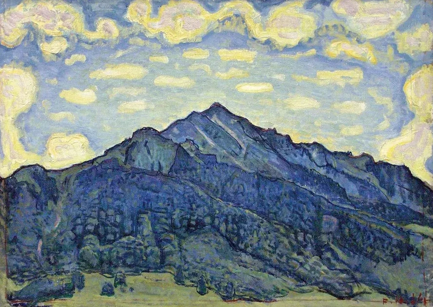 Landschaft in Den Schweizer Alpen