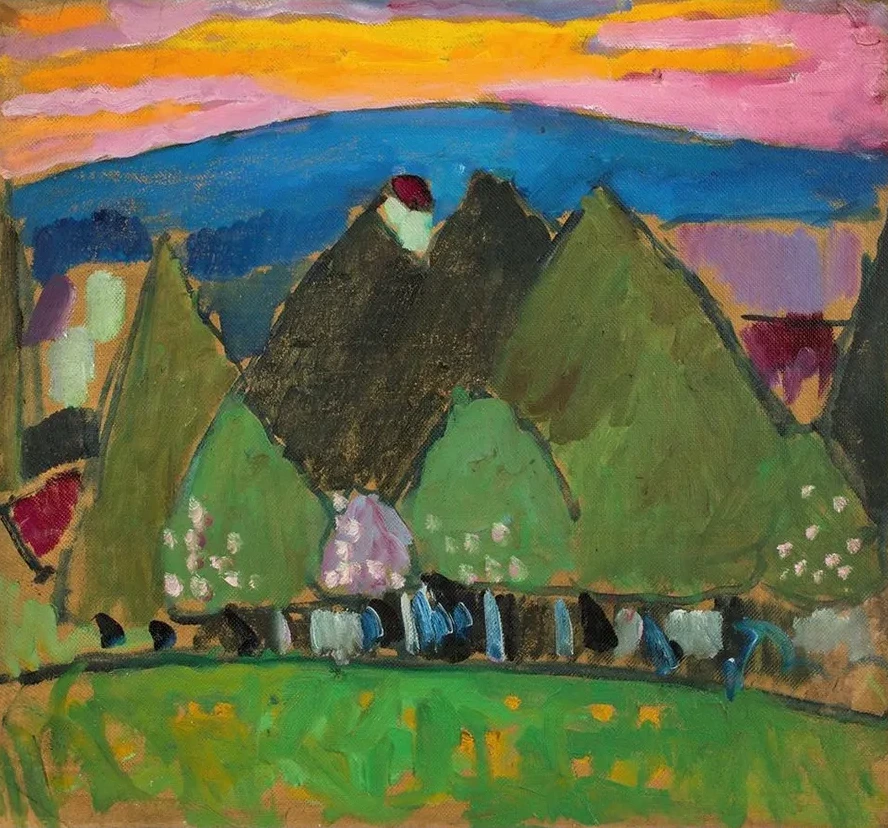 Landschaft Mit B Umen