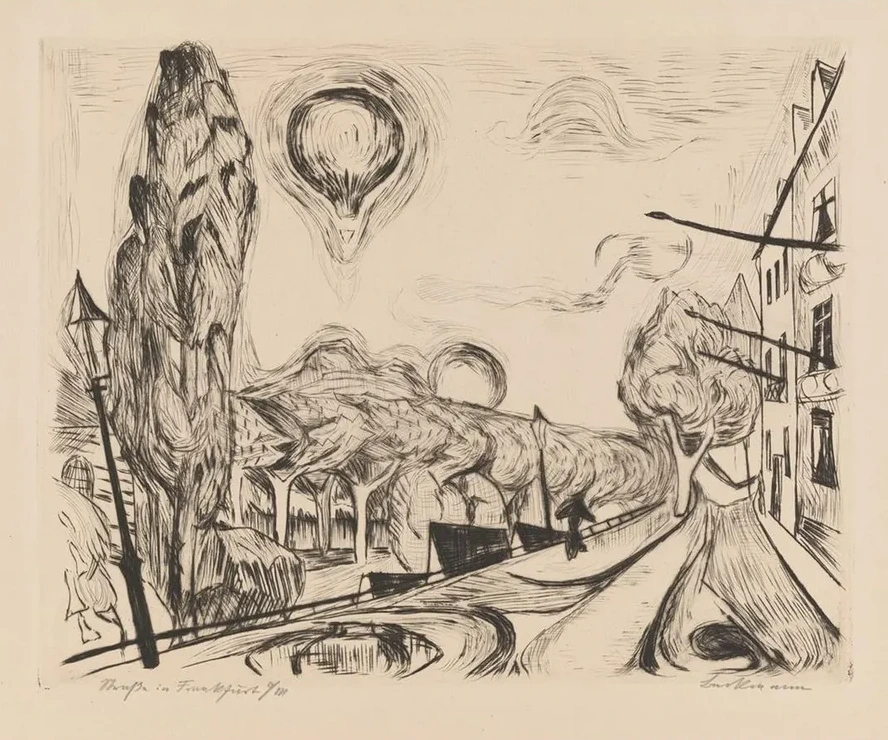 Landschaft Mit Ballon (landscape Withballoon)