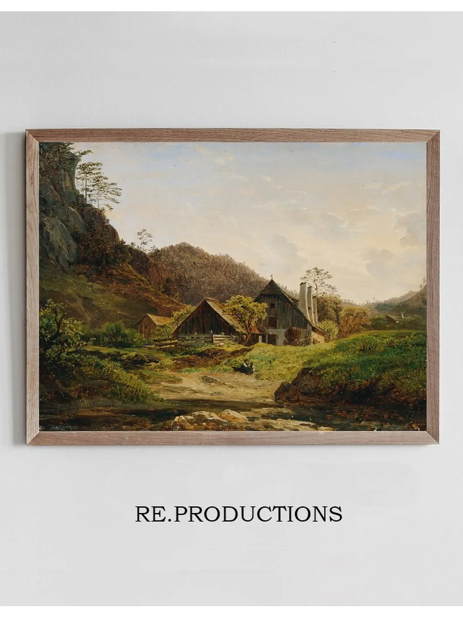 Landschaft Mit Hammerschmiede