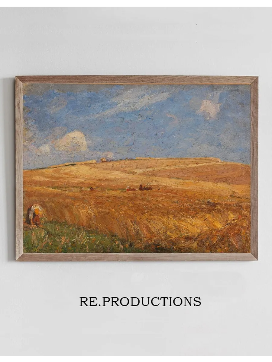 Landschaft Mit Kornfeld