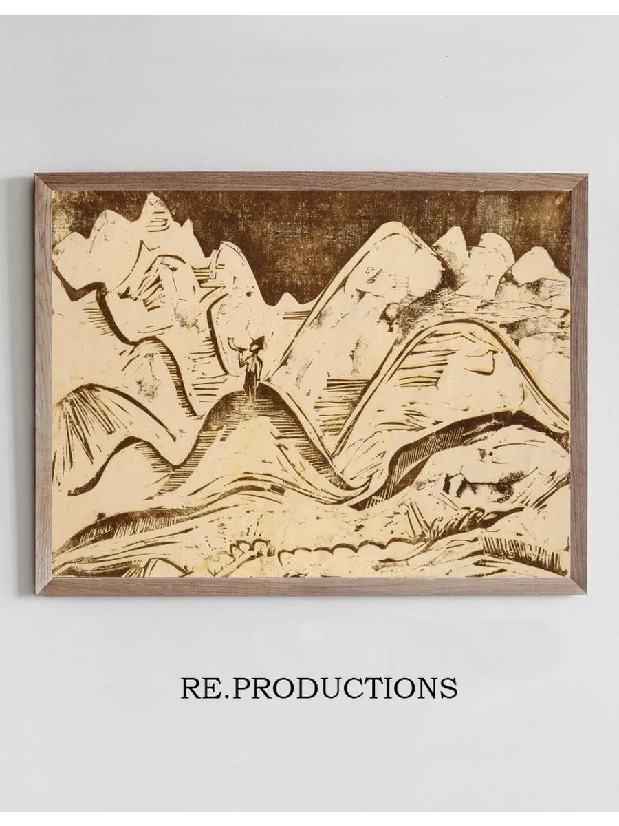 Landschaft Mit Blasendem Hirten