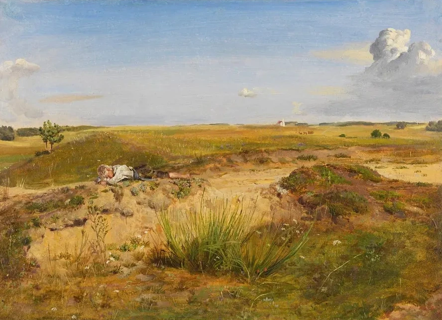 Landschaft Mit Schlafendem Hirtenknaben