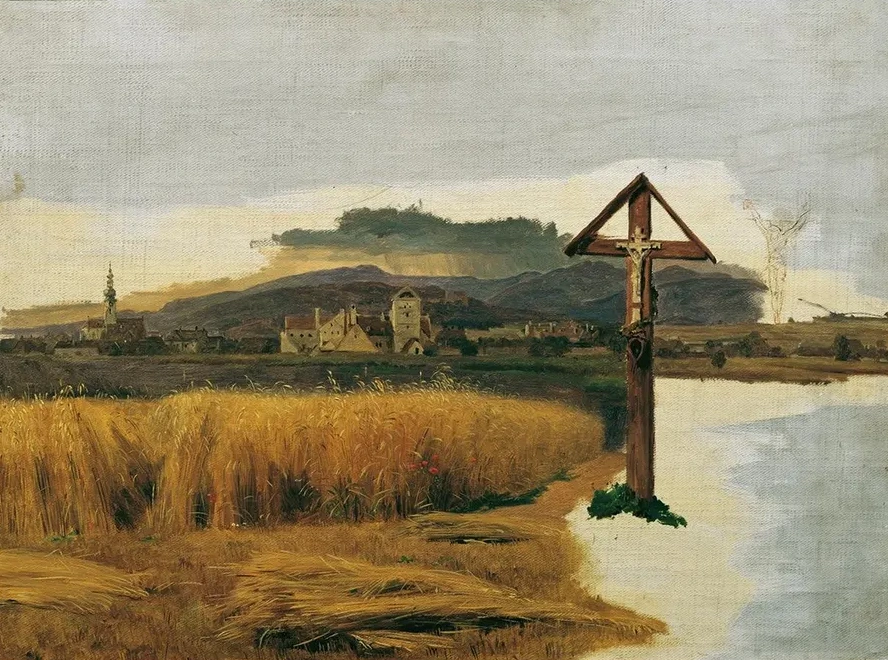 Landschaft von Brunn Am Gebirge