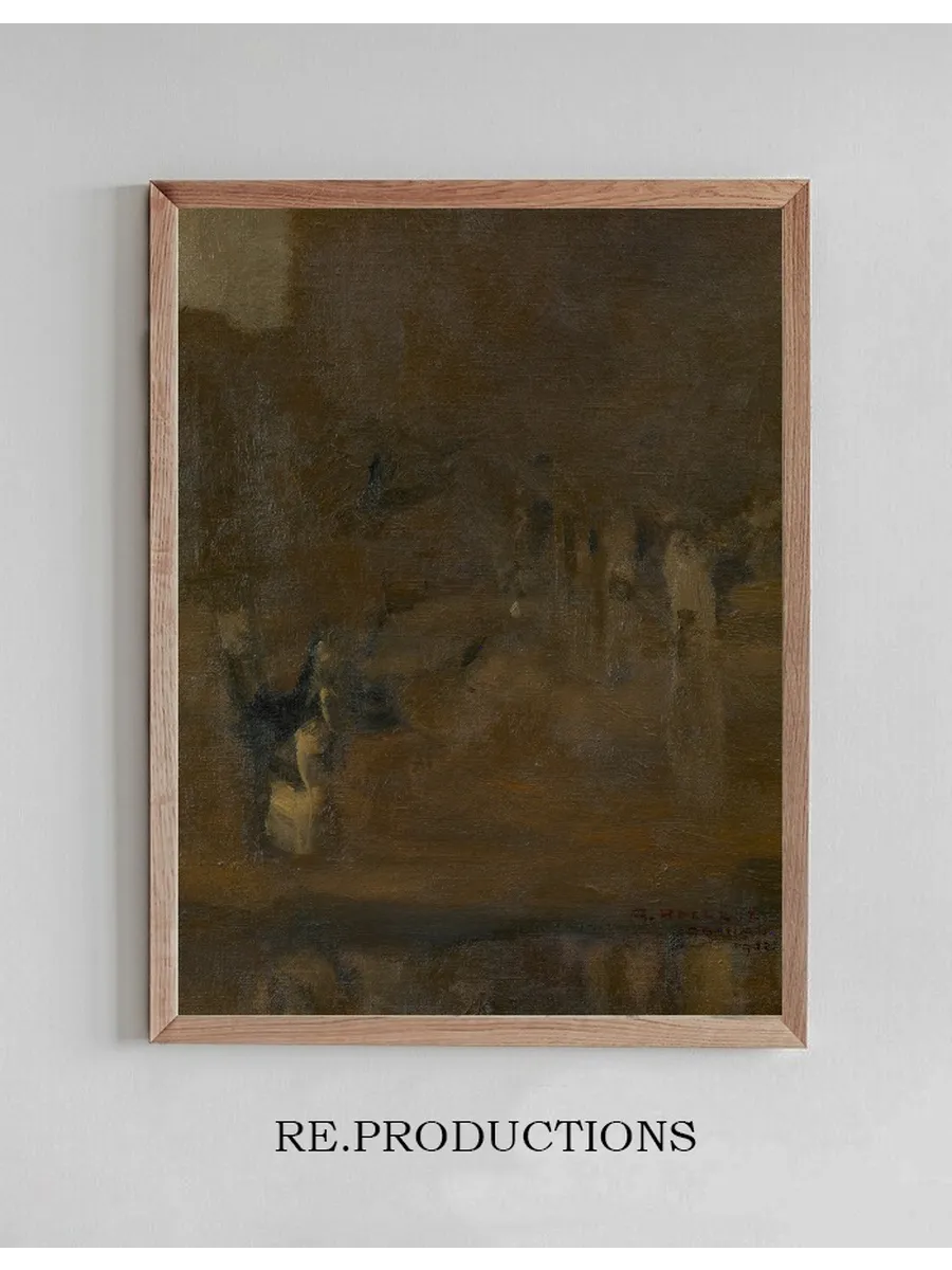 Landschaftsstudie Aus Dachau