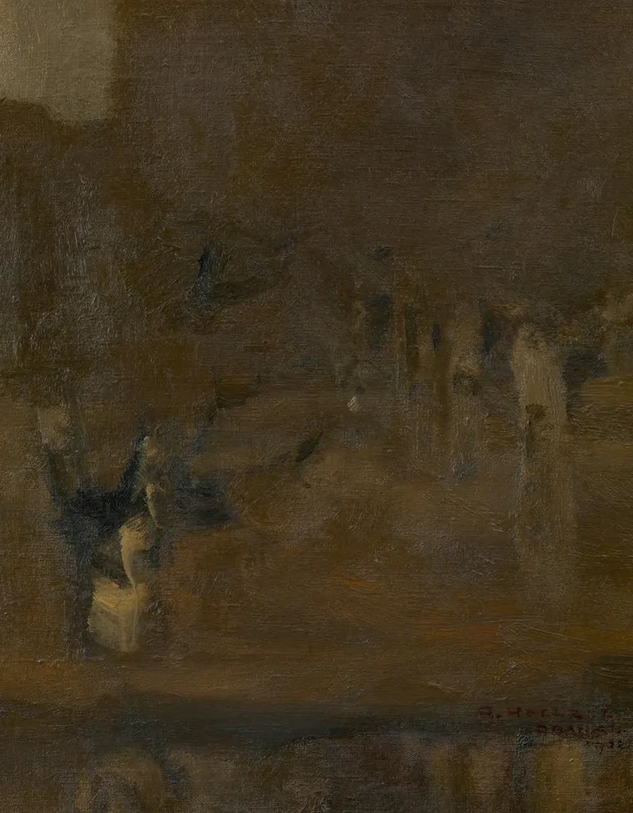 Landschaftsstudie Aus Dachau