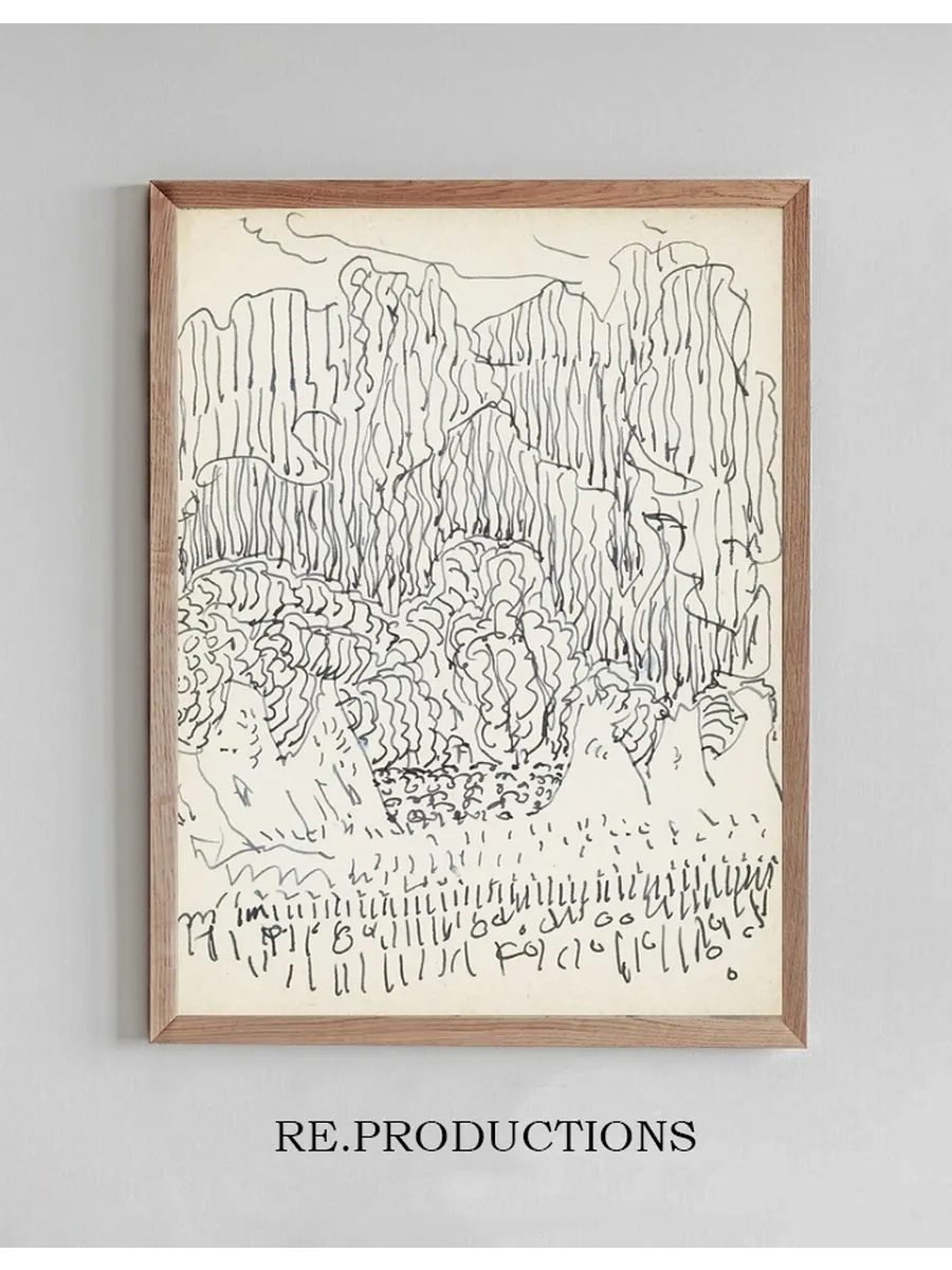 Landschap Met Bomen