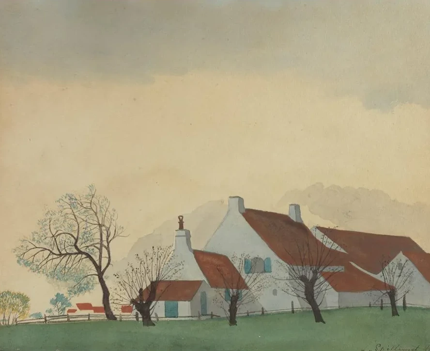 Landschap Met Hoeve
