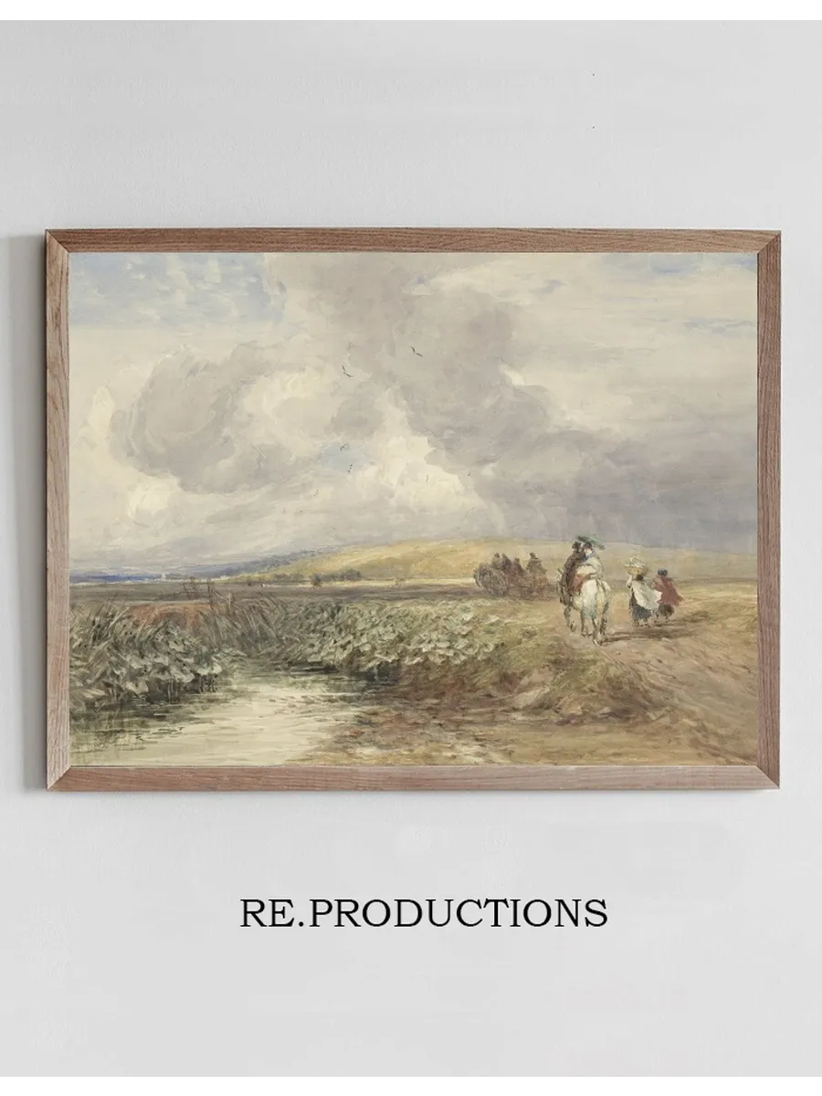 Landschap Met Reizigers