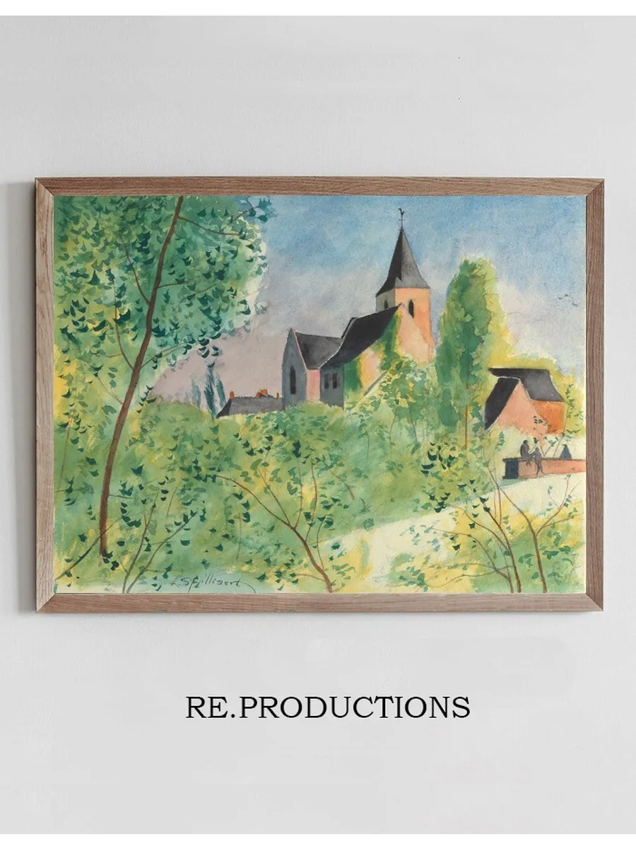 Landschap Voor Au Temps Que Nanette Tait Perdue