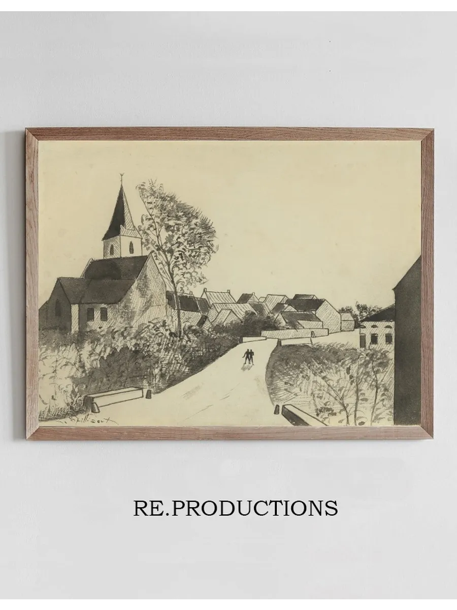 Landschap Voor Au Temps Que Nanette Tait Perdue