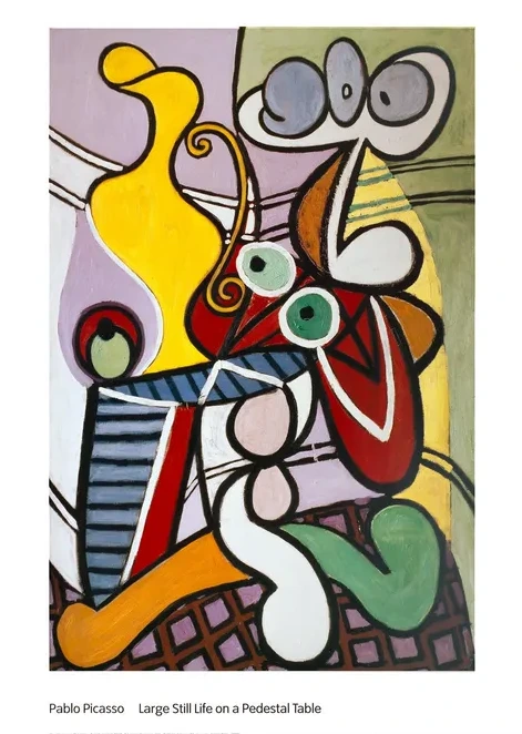 Large Still Life on a Pedestal Table