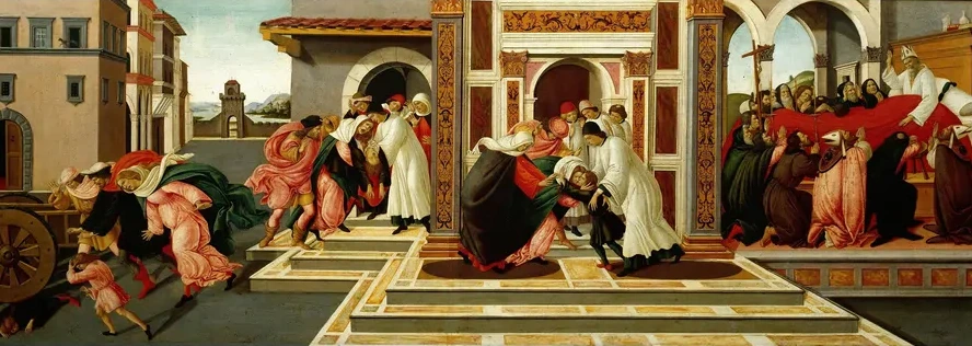 Last Miracle And The Death Of St. Zenobius