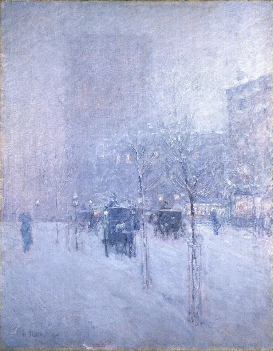 Late Afternoon, New York, Winter