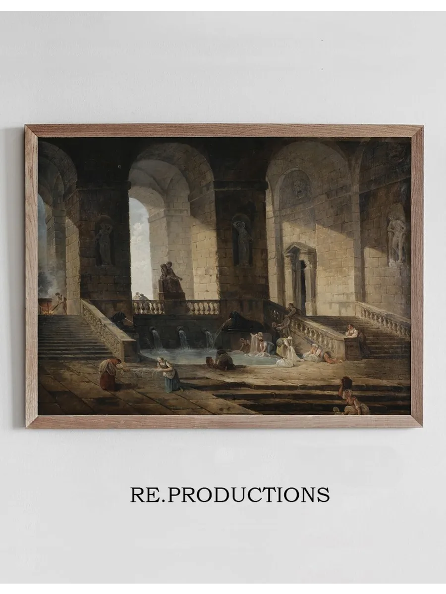 Lavandi Res Dans Une Architecture Romaine
