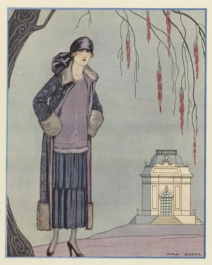 Le Belv d re Robe - Manteau, de Worth