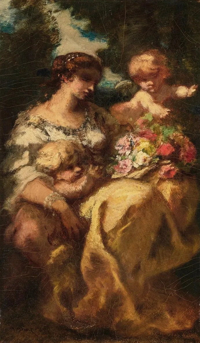 Le Bouquet, Ou Combl E de Fleurs et D Amour