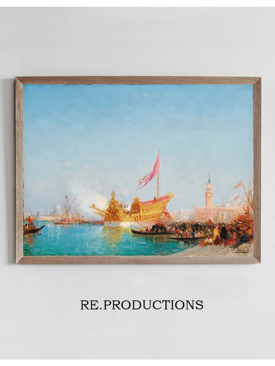 Le Bucentaure Vu Du Quai Des Esclavons, Venise