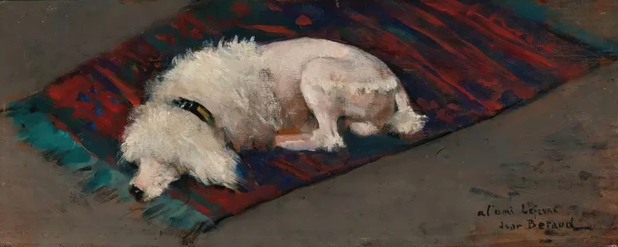 Le Caniche Blanc