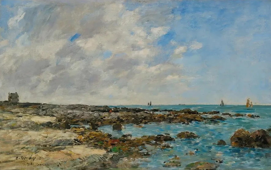 Le Croisic. Bord De Mer