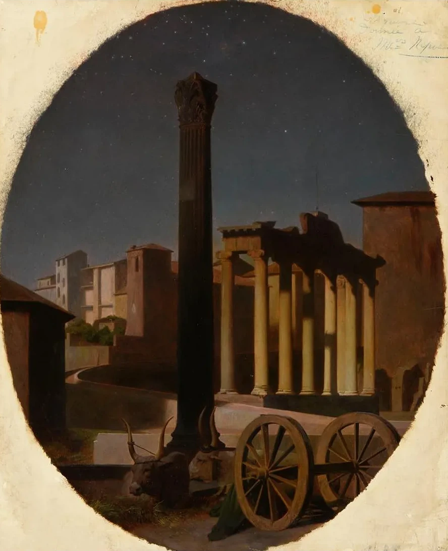 Le Forum, la nuit