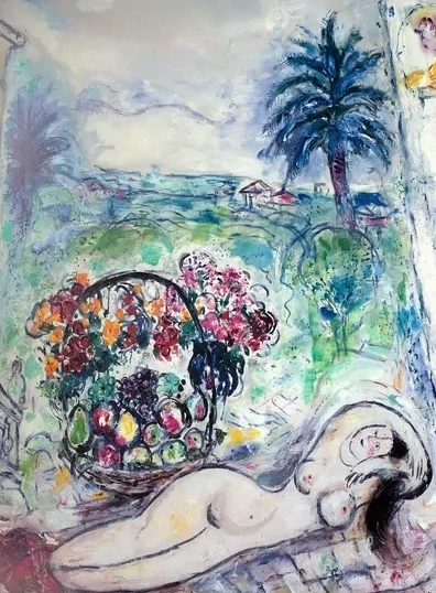 Le Grand nu a la Corbeille