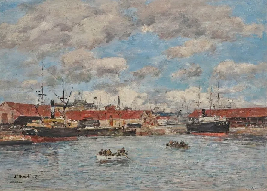 Le Havre, le Bassin Des Docks
