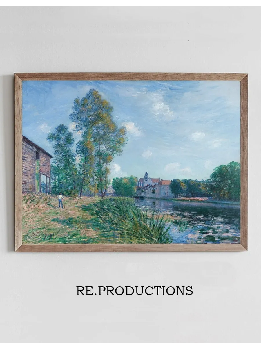 Le Loing Moret, En t