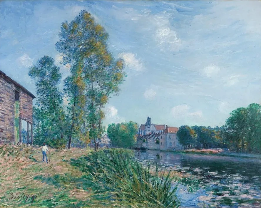 Le Loing Moret, En t
