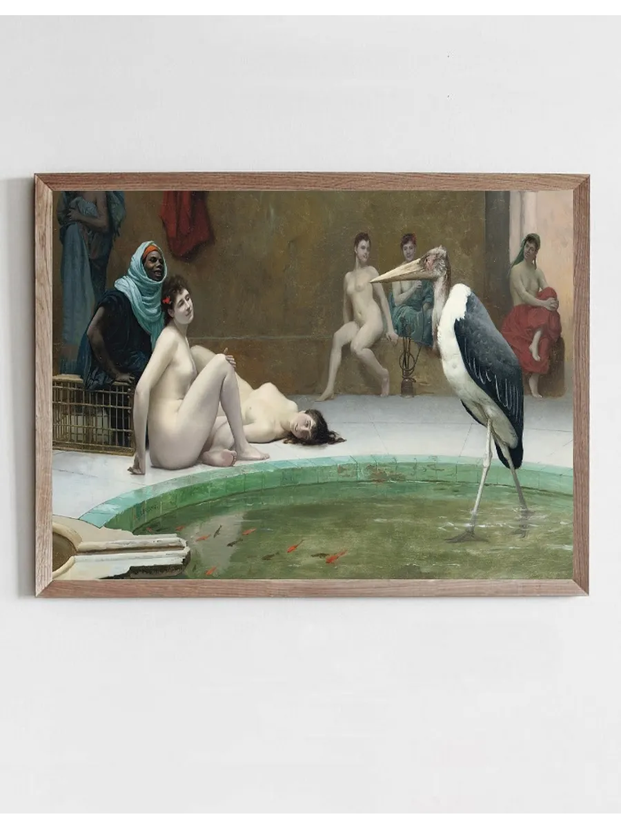 Le Marabout in the Harem Bath