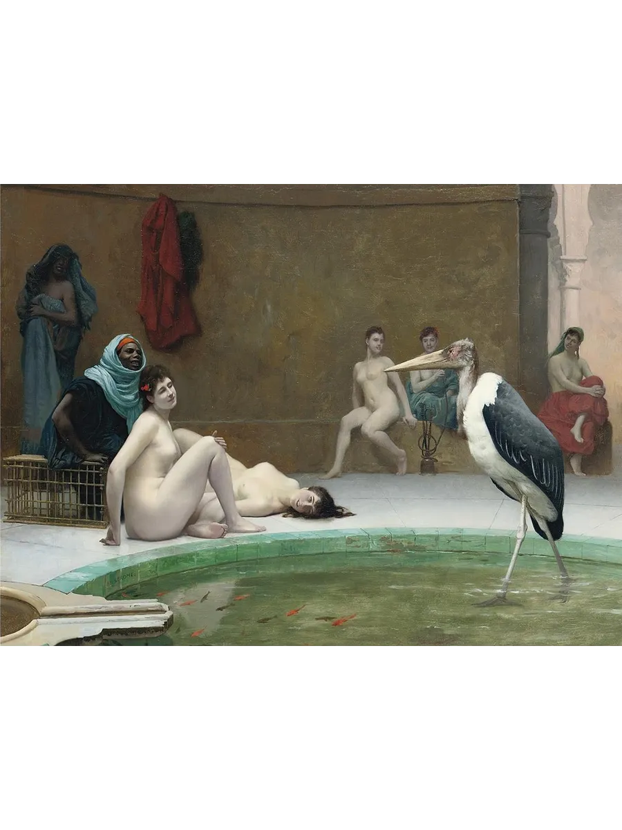 Le Marabout in the Harem Bath