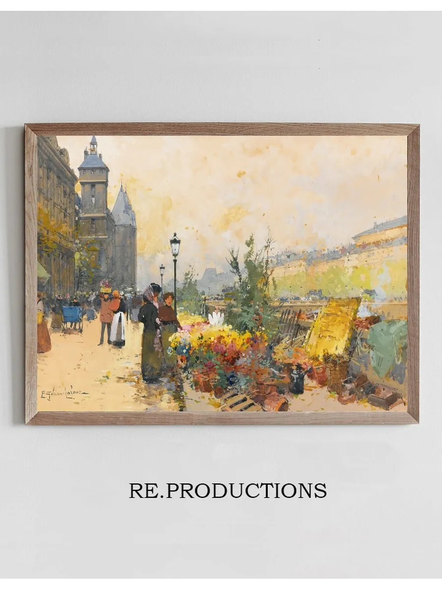 Le March Des Fleurs La Cit
