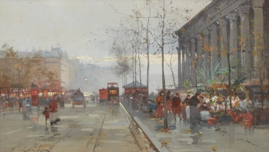 Le March Aux Fleurs de la Madeleine