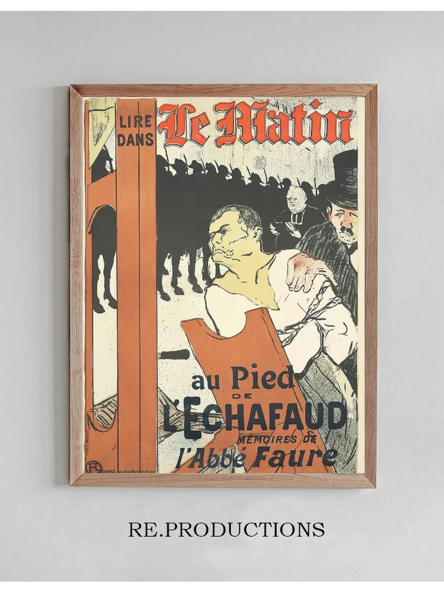 Le Matin, Au Pied de l Echafaud