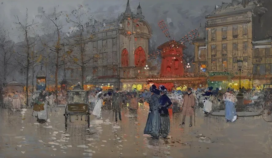Le Moulin Rouge, Paris