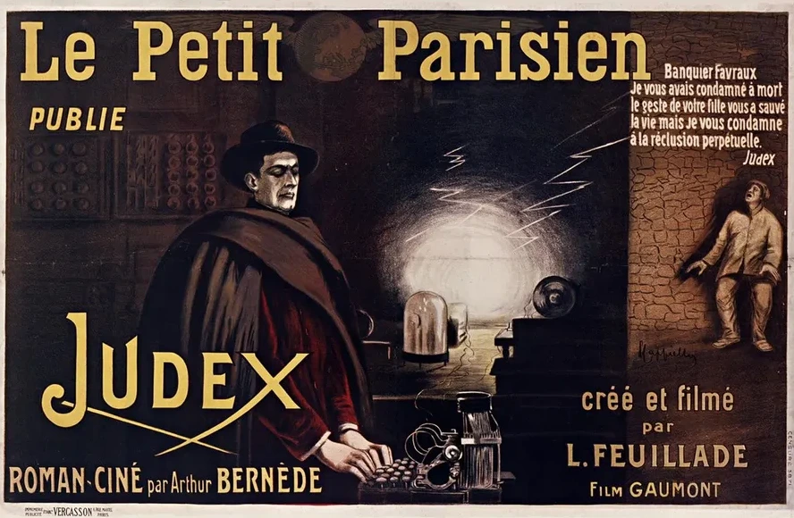 Le Petit Parisien Publie Judex, Roman - Cin Par Arthur Bern de